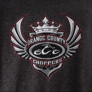Orange County Choppers OCC T shirt Grey XL T-shirt